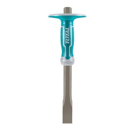 Total Tools - Cold Cutter | 305 x 25 mm Tip x 19 mm Base | Masonry Chisel for Cutting Iron or Stone with a Hammer | Masonry and Construction Tool | Made from 40Cr Steel