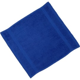 13x13 | Premium Washcloth Set | Absorbent, Ring Spun, Washcloths, Hand towels for Bathroom, 100% Cotton, Face Towels, fingertip towels, Soft, For Daily Use (Pack of 4) (Royal Blue, 13x13)