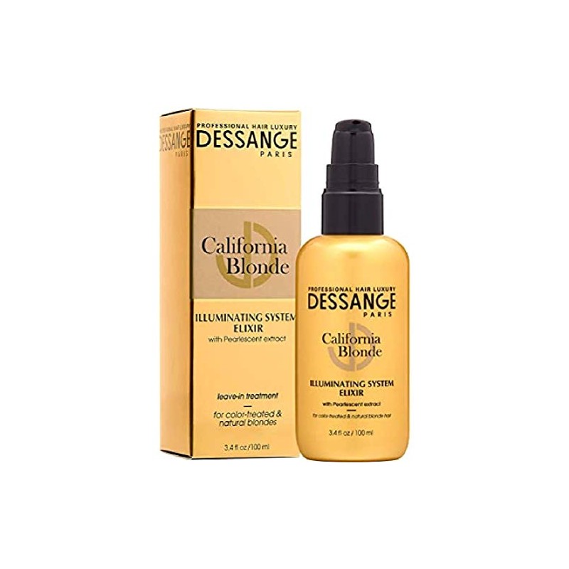 Salon Exclusive Techniques Dessange Paris Illuminating Elixir Leave-in Treatment 3.4