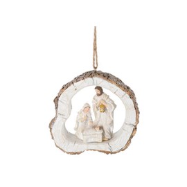 burton+BURTON Holy Family Christmas Ornament