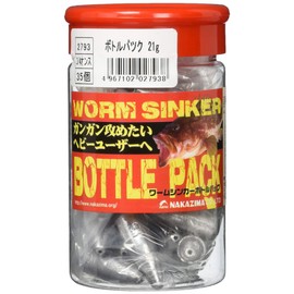 Nakazima Worm Sinker Bottle Pack, 0.7 oz (21 g) No. 2793