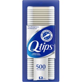 Q-tips Cotton Swabs, 500 Count (Pack of 2)