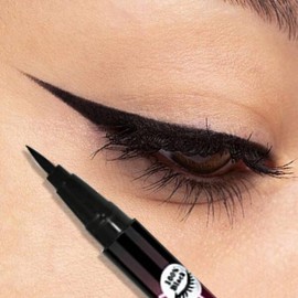 5PCS 부드러운 액체 방수 얼룩 지속되는 블랙 라이너 오랫동안 아이 5PCS Soft Liquid Waterproof Long-lasting Black Eyeliner [Bla 1pcs]