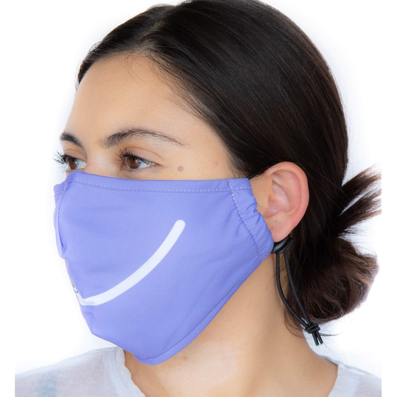 Headmost Comfymask 3 Layer Large Fabric Facemask: Water Repellent, Washable,