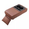 Unbranded Waterproof Car Center Console Cover Leather Armrest Cover Cushion
