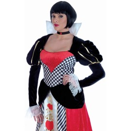 Fun Shack Queen of Hearts Dress, Queen of Hearts Costume Women, Womens Queen of Hearts Costume, Queen Costume Adult XX-Large