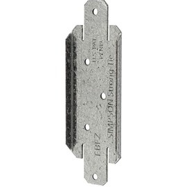 Simpson Strong-Tie FBFZ - ZMAX Galvanized Flat Rail Fence Bracket for 2x4