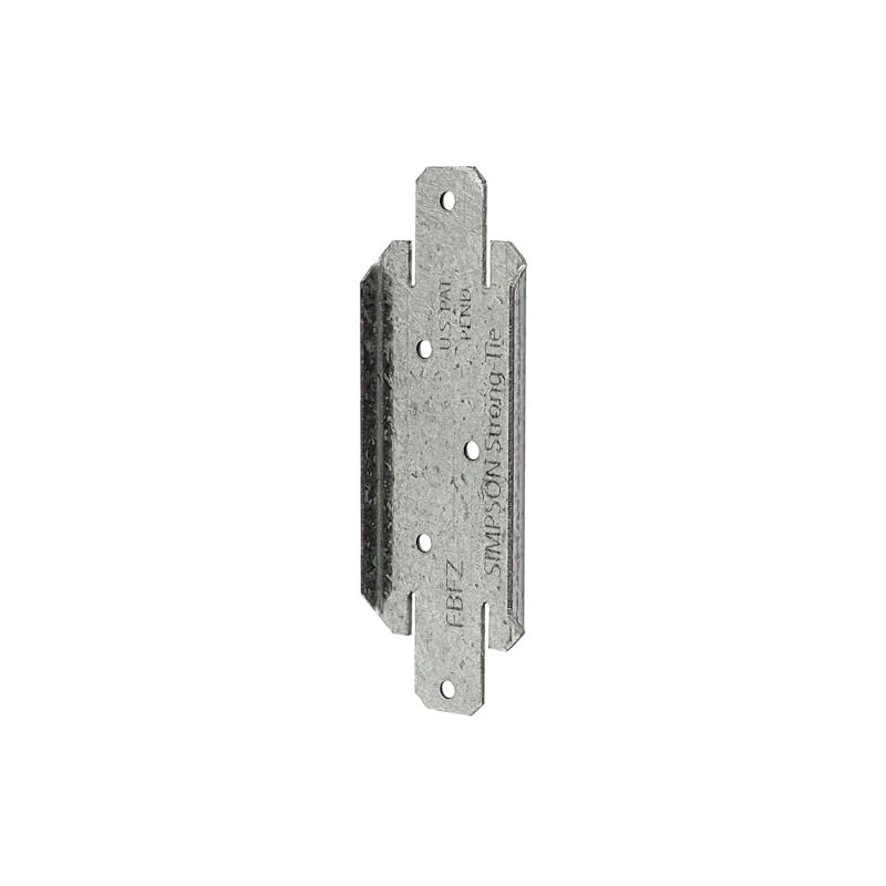 Simpson Strong-Tie FBFZ - ZMAX Galvanized Flat Rail Fence Bracket