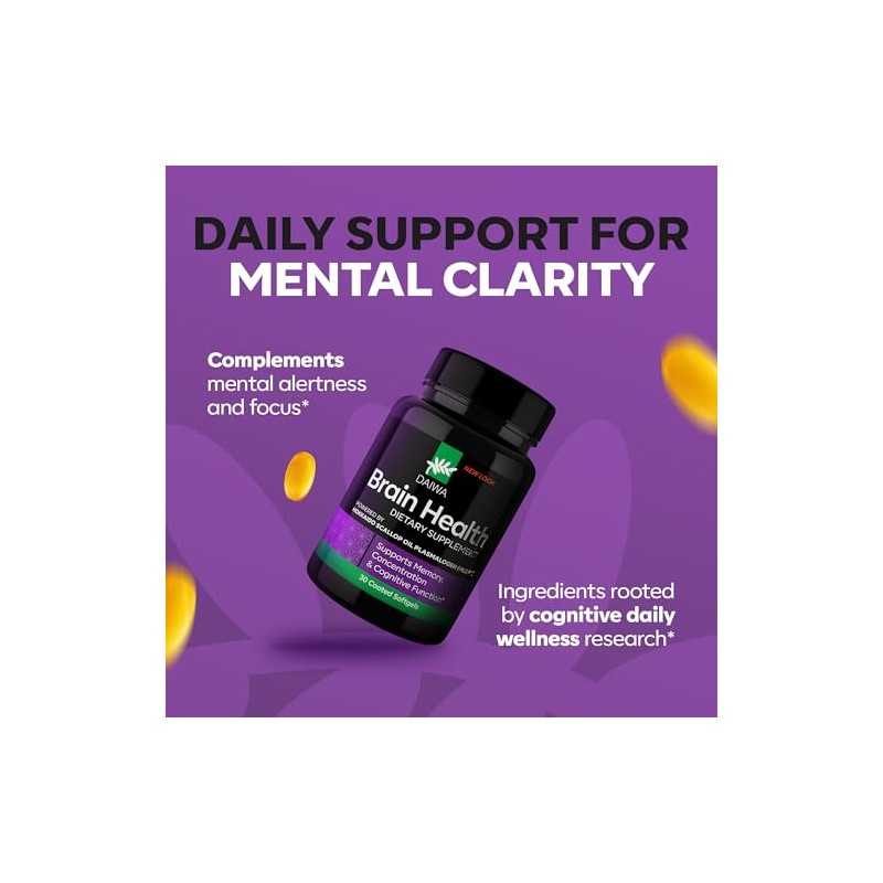 Daiwa Health Development Suplemento Daiwa Brain Omega-3