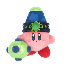 Three British Trading Kirby Star Discovery Chainbomb Kirby (S), W 7.1 x D 5.1 x H 7.1 inches (18 x 13 x 18 cm), Plush Toy