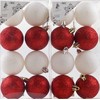 Blue Whale Gifts Red White Christmas Tree Baubles Decorations (Set