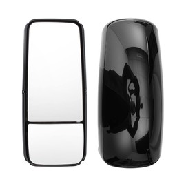SEPEY Door Mirror compatible wit KENWORTH T660, Passenger Side Motorized Power Heated Black Door Mirror compatible wit KENWORTH T170/T270/T370/T440/T470/T660/T800, Right