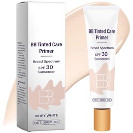 TIRDET BB Cream Tinted Moisturizer SPF 30, BB Tinted Primer Full Coverage, Even Skin Color Hydrating and Smoothing
