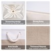 HOdo Home Fabric Storage Bin with Drawstring Closure and 2