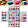105 Colours Ultra Pigmented Shimmer Eyeshadow Palette Combination with Eyeshadow
