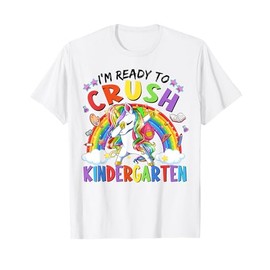 Kids Girl Crush Kindergarten Teacher First Day Back School T-Shirt