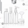 Travel Bottles Empty Clear Refillable Bottle Air Travel Size Shampoo
