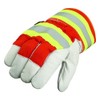 J. J. Keller & Associates, Inc. Goatskin Hi-Vis Gloves, Cotton