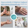 Ehucon Adaptive Melamine Bowl for Tremors,Elderly,Parkinsons to Self-Feeding,Non-slip and Weighted