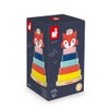 Janod - Baby Forest, Fox Stacker - Wooden Stackable Toy