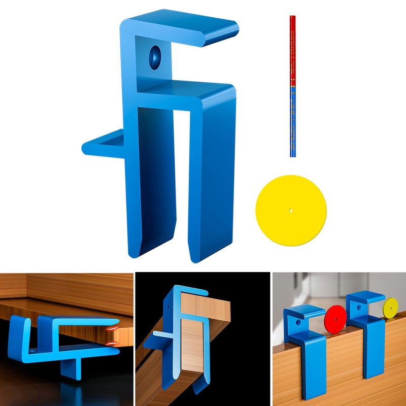 OVERTOYOU Woodworking & Carpentry Jigs Set Make Scribing Fillers Toe