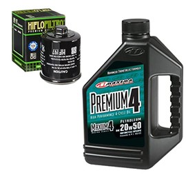 RAD Powersports Oil And Filter Change Kit For Polaris 2006 Phoenix 200 Premium 4 20W-50