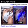 Lunamoon 100 Pairs Eye Pads for Eyelash Extension Pads Eyelash