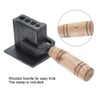 Reversible Jewelry Ingot Mould Oil Groove Mold Making Tools Melting