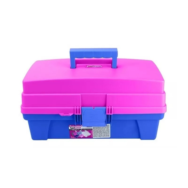 Santul Caja Herramientas Santul Plástica 14 2 Bandejas Color Morada