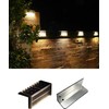 SHONELIGHTING Pool Light, Solar Powered Poolside LEDs for Inground Pool,