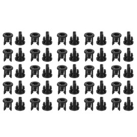 PATIKIL 3mm LED Holder Light Emitting Diode Holder Clip, 50pcs LED Bulb Socket Panel LED Mounting Bracket Lamp Holders