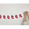 AK Giftshop Nepal Flag Bunting Party Decorations Flags - 12pcs