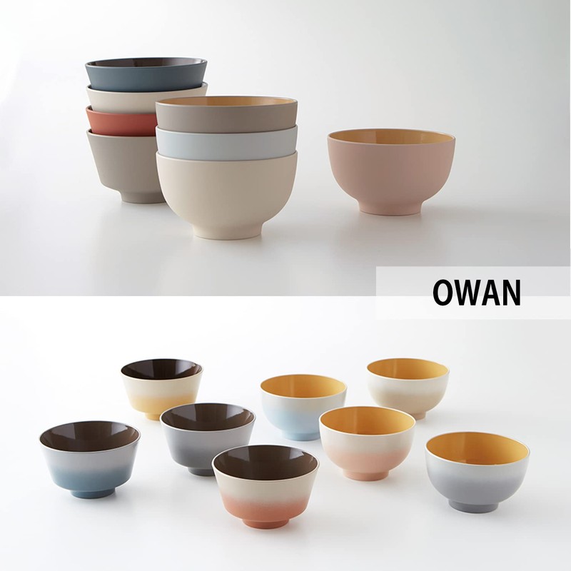 Takenaka OWAN Owan Square Dry Lacquer Gray Diameter 11.6 x