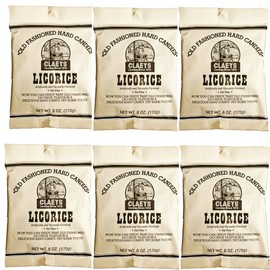 Claeys Old Fashioned Hard Candy - 6 Pack - Licorice - Since 1919