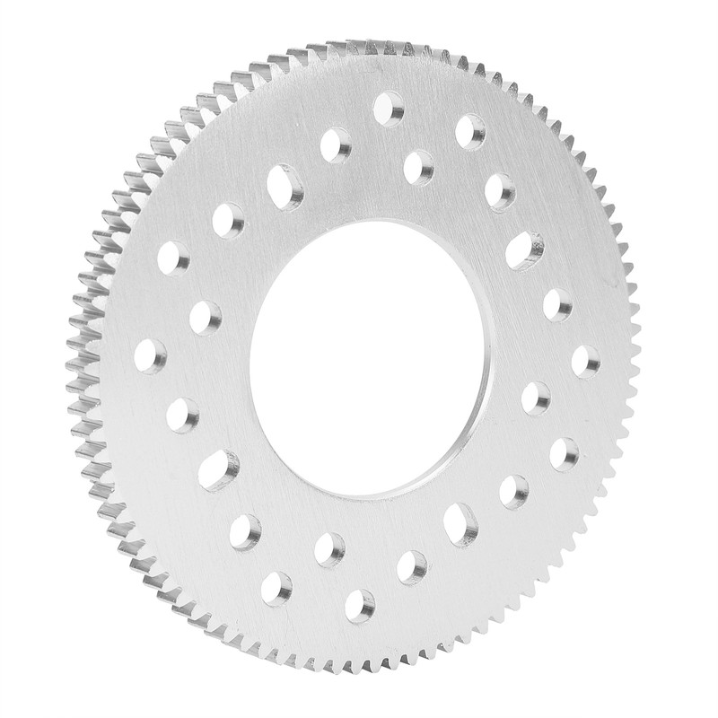 90 Tooth Cylindrical Aluminum Gear StraightTooth Deceleration Overspeed Parts 32mm