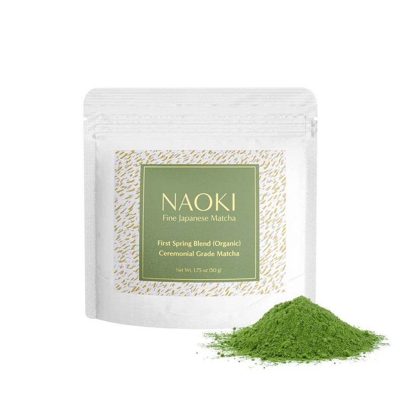 Naoki Matcha Mezcla Ceremonial Orgánica De Primera Primavera Auténtico Té