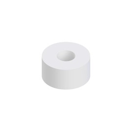 Nylon Spacer 1/4" Thick, 1/2" OD 0.194" ID, 50 Pack for VEX Robotics