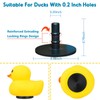 10Pcs Duck Holder for Car Dash, Rubber Duck Mounts Duck