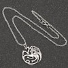 Gionatan Shop Targaryen Game of Thrones Daenerys Collana Metal Alloy