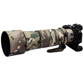 Rolanpro Lens for Nikon Z 180-600mm F/5.6-6.3 VR Camouflage Waterproof Raincoat, Protective Sleeve Case, #4 Camouflage