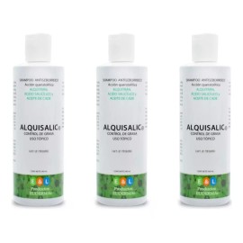 Euderma Pack 3 Piezas Alquisalic/ Shampo Antiseborreico 240ml