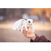 TAMMYFLYFLY Lifelike Moth Plush Toy,Cute Poodle Moth Stuffed Animal, Insect