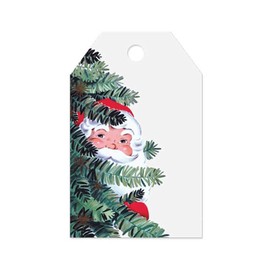 Vintage Santa Printed Gift Tags - 2 1/4in. x 3 1/2in. - 50/Pack