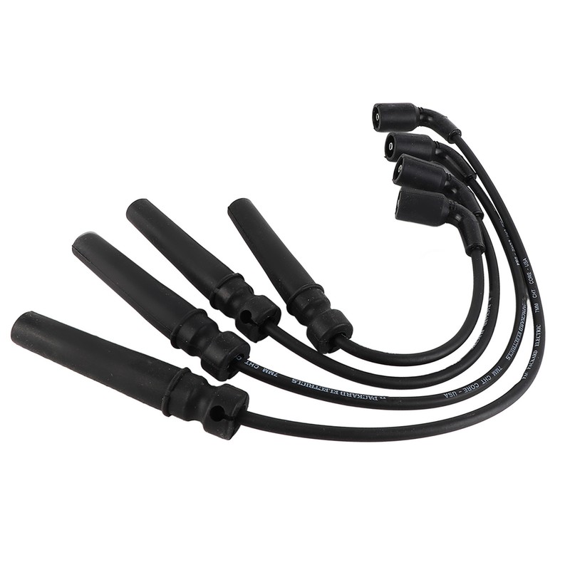 4PCS Spark Plug Wire Set 96497773 Aging Resistant Ignition Automotive