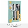 Viners Kids First Cutlery Set - Toddler’s Textured Easy Grip