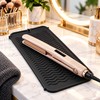 Silicone Heat Resistant Mat for Hair Styling Tools – Flexible