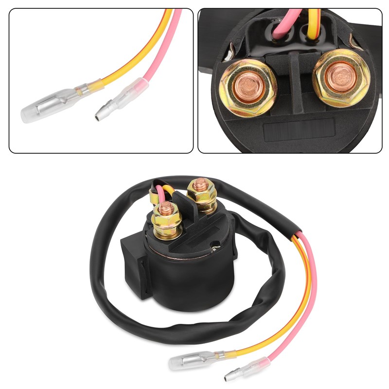 M MATI Handlebar Key Starter Relay Switch Kit for Honda