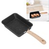 Frying Pan Iron Non Stick Coating Square Thick Multifunction Japanese