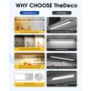 TheDeco 16'' Under Cabinet Light 5CCT Dimmable, 78 LED Motion