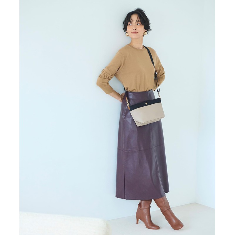 Topkapi BREATH Ripple Flight Shoulder Bag, beige (taupe)